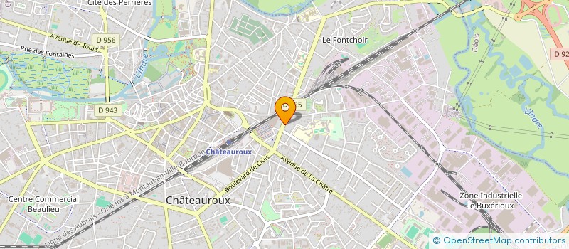 localisation de l'entreprise JS PLAQUISTES à CHATEAUROUX