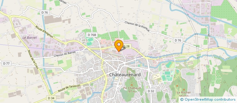 localisation de l'entreprise JS PRIMEURS à CHATEAURENARD