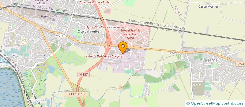 localisation de l'entreprise JS PROMAT à AYTRE