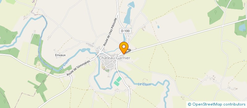 localisation de l'entreprise JS PROPRETE  CHATEAU-GARNIER