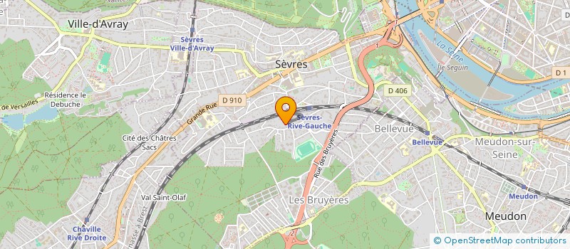 localisation de l'entreprise JS REAL ESTATE à SEVRES