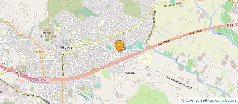 localisation de l'entreprise JS RENOVATION à HYERES