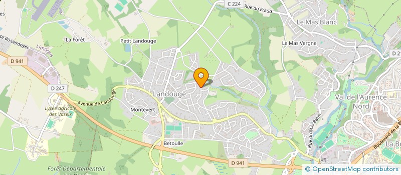 localisation de l'entreprise JS SERVICES à LIMOGES