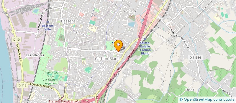 localisation de l'entreprise JS SOLUTIONS  CARBON-BLANC