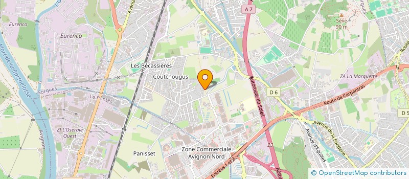 localisation de l'entreprise JS SPORTS  LE PONTET