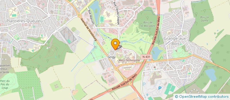 localisation de l'entreprise JS TRADING  METZ