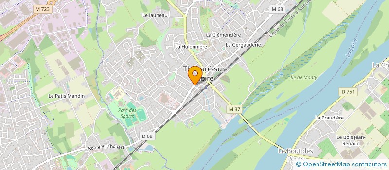 localisation de l'entreprise JS TRADING HOUSE à THOUARE-SUR-LOIRE