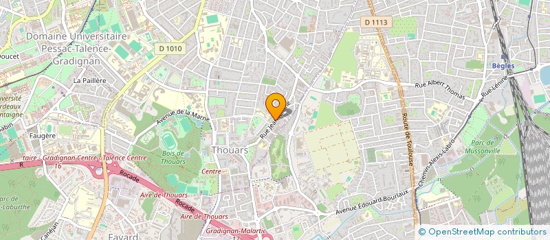 localisation de l'entreprise JS TRAINER  TALENCE