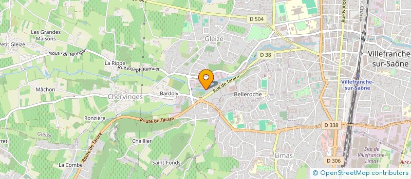 localisation de l'entreprise JS TRAITEUR  GLEIZE