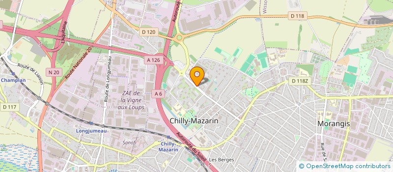 localisation de l'entreprise JS TRANSPORTS  CHILLY-MAZARIN