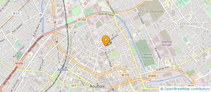 localisation de l'entreprise JS VTC  ROUBAIX