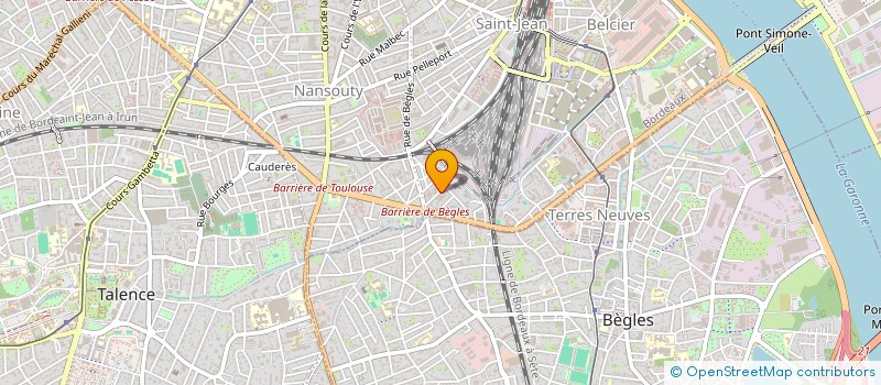 localisation de l'entreprise JS2C à BORDEAUX