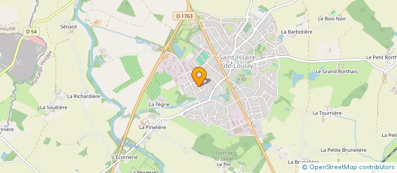 localisation de l'entreprise JS2R  MONTAIGU-VENDEE