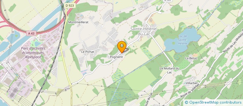localisation de l'entreprise JS3  SAINTE-HELENE-DU-LAC