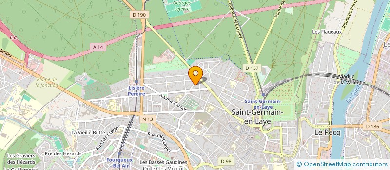 localisation de l'entreprise JS3A  SAINT-GERMAIN-EN-LAYE