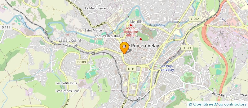 localisation de l'entreprise JS43  LE PUY-EN-VELAY