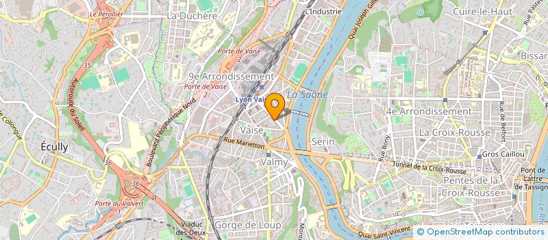 localisation de l'entreprise JSA 38  LYON