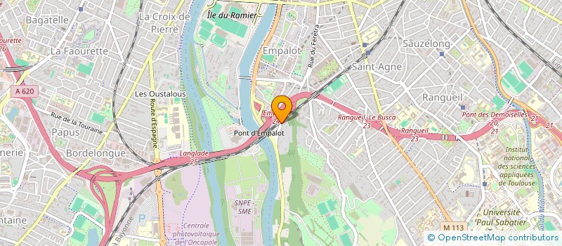 localisation de l'entreprise JSA à TOULOUSE