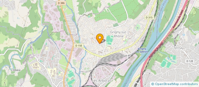 localisation de l'entreprise JSA  GRIGNY