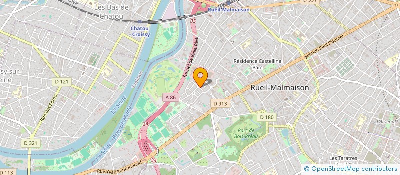 localisation de l'entreprise JSA à RUEIL-MALMAISON