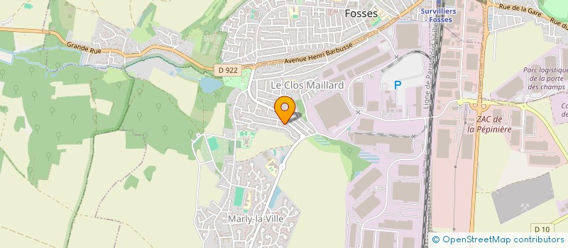 localisation de l'entreprise JSA  MARLY-LA-VILLE