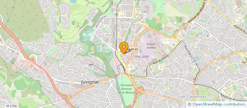 localisation de l'entreprise JSA ASSOCIES à MONTPELLIER