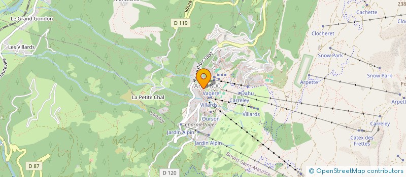 localisation de l'entreprise JSA- BOUTIQUE  MONTVALEZAN