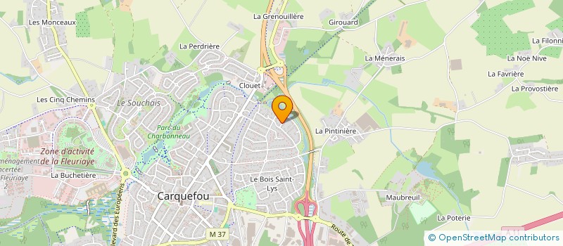 localisation de l'entreprise JSA CONSEIL à CARQUEFOU