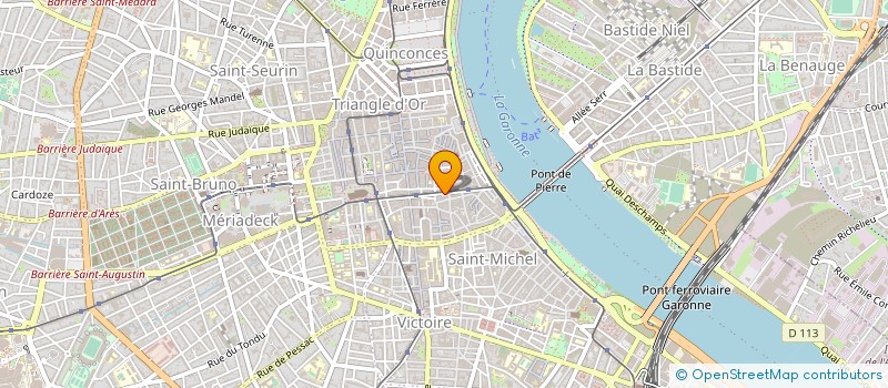 localisation de l'entreprise JSA FINANCE  BORDEAUX