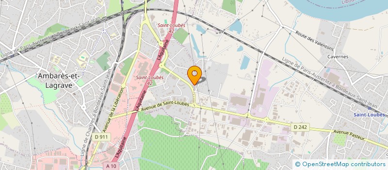 localisation de l'entreprise JSAD  SAINT-LOUBES