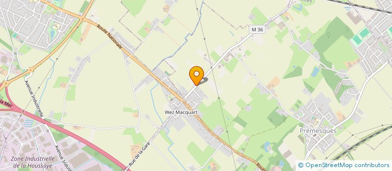 localisation de l'entreprise JSAF  PREMESQUES