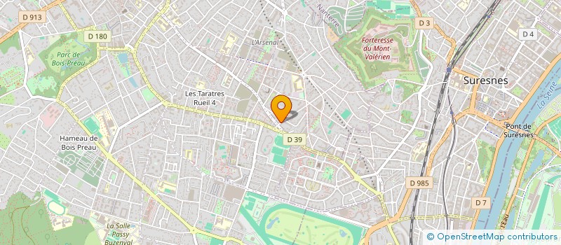 localisation de l'entreprise JSAG SARL à RUEIL-MALMAISON