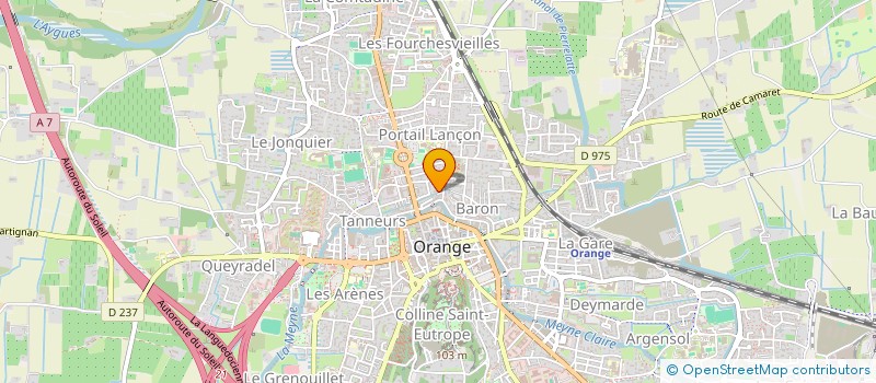 localisation de l'entreprise JSB à ORANGE