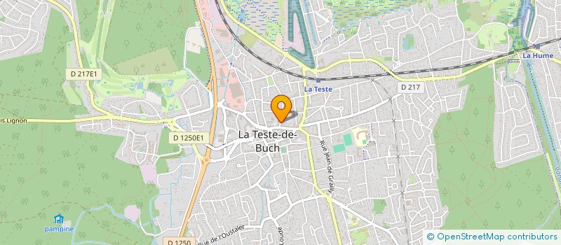 localisation de l'entreprise JSB à LA TESTE DE BUCH
