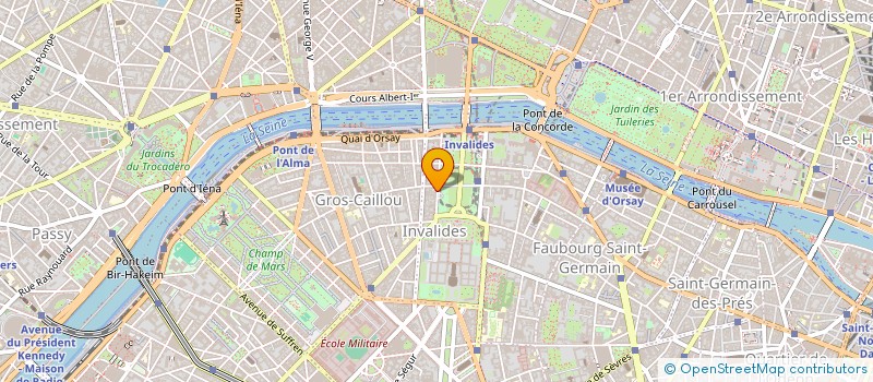 localisation de l'entreprise JSB  PARIS