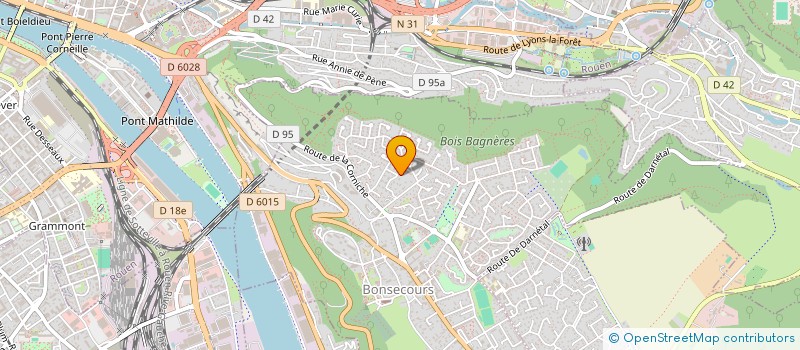 localisation de l'entreprise JSB CONSEIL  BONSECOURS