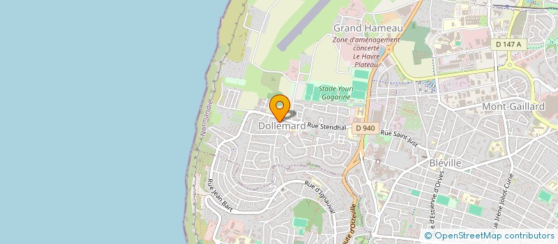 localisation de l'entreprise JSB CREATION RENOVATION à LE HAVRE