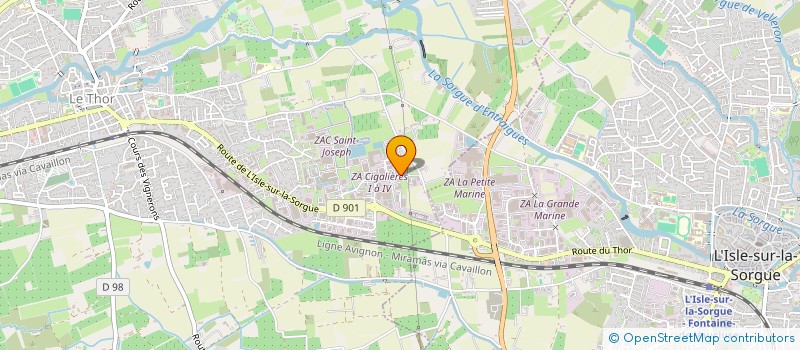 localisation de l'entreprise JSB FINANCE  LE THOR