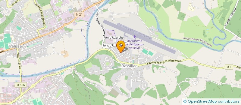 localisation de l'entreprise JSBA  BOULAZAC ISLE MANOIRE