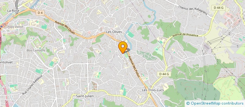 localisation de l'entreprise JSBH à MARSEILLE