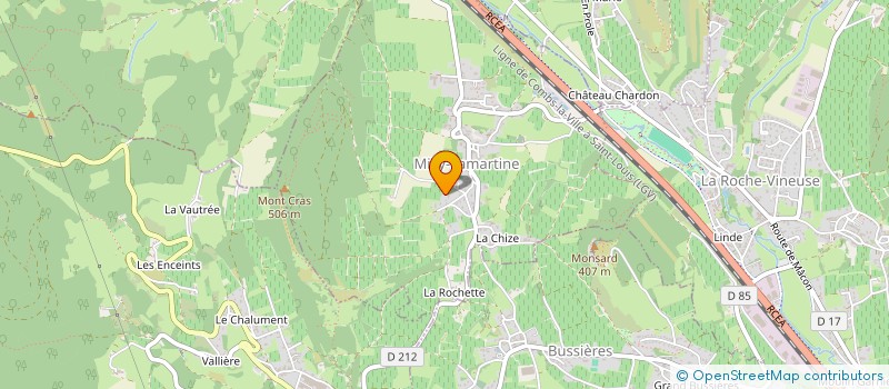 localisation de l'entreprise JSBONIN  MILLY-LAMARTINE