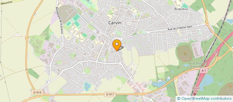 localisation de l'entreprise JSC  CARVIN