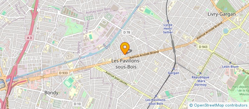 localisation de l'entreprise JSC ENTREPRISE à LES PAVILLONS-SOUS-BOIS