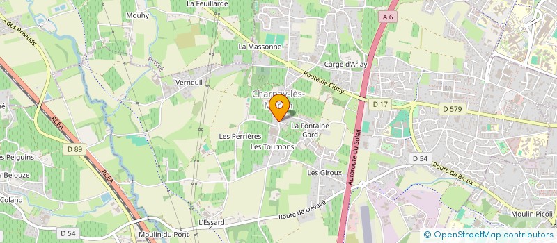 localisation de l'entreprise JSC HOLDING à CHARNAY-LES-MACON