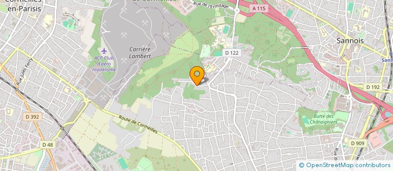 localisation de l'entreprise JSC IMMO  ARGENTEUIL