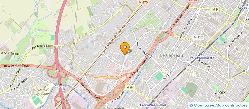 localisation de l'entreprise JSC'INVEST à WASQUEHAL