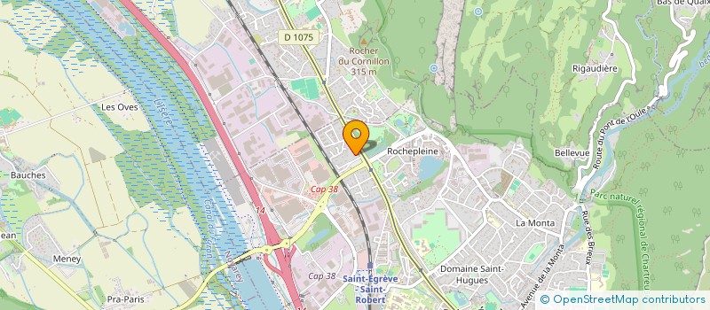 localisation de l'entreprise JSC INVESTISSEMENT à SEYSSINS