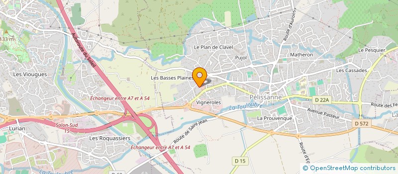 localisation de l'entreprise JSC INVESTS  PELISSANNE