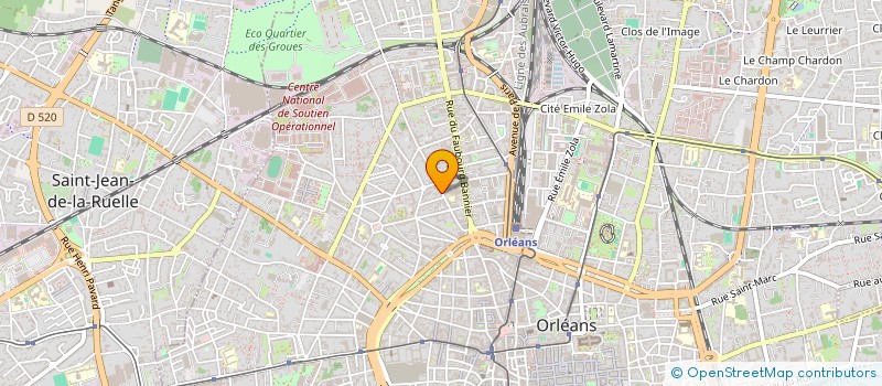 localisation de l'entreprise JSC SOFTWARE  ORLEANS