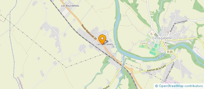 localisation de l'entreprise JSCAR à CINTEGABELLE